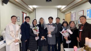 자신대요 봉헌식(곽재혁 발렌티노&전희주 로즈마리/장용수 타대오&이미지 나탈리아) - 2022년 1월 8